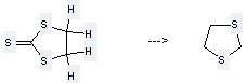The 1, 3-Dithiolane can be obtained by [1, 3]Dithiolane-2-thione.
